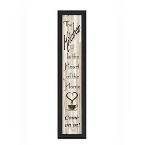 Trendy Wooden wall decor “The kitchen is the heart of the home come on in”